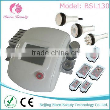 Cellulite Reduction Salon Use Cavitation RF Slimming Machine/ 500W Diode Laser Slimming Machine/ Ultrasonic RF Vacuum Cavitation Machine