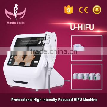 Painless Popular Effective Hifu Wrinkle Removal Face Lifting Face Lift Skin Tighten Hifu Machine