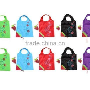 Reusable Shopping Tote Bag - Folded Into a Strawberry photo-2