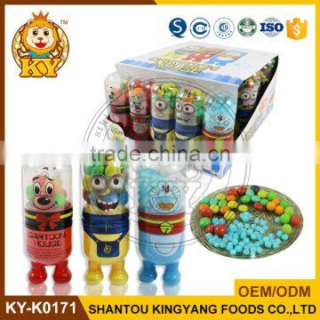 Plastic Cartoon House Minions Hard Candy Toy