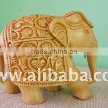 Rich Art And Craft Handmade Gifts wooden Elephant