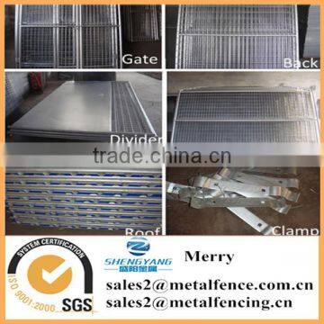 5'X10'X6' Heavy Duty Galvanized Steel Dog Pens Enclousures Outdoor Welded Mesh Dog Kennels photo-4