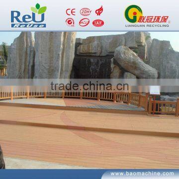 wood plastic swimming pool laminate deck