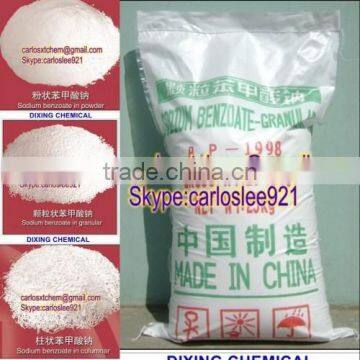 Food grade Sodium Benzoate Granular & Powder