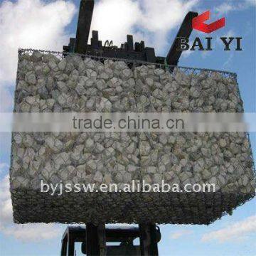 electro galvanized gabion box(professional manufacturer)