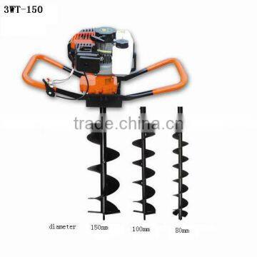 Gasoline ground drill/earth auger /digging holes/hole digger