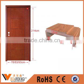 China Melamine PVC interior door cheap Security Doors for Home