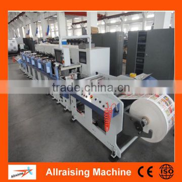 High Speed Roll to Roll 6 Color PVC/PE/BOPP Film Flexo Printing Machine Price