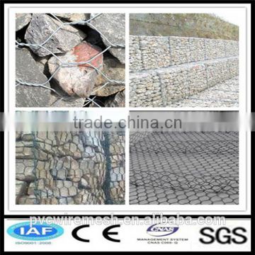 China factory pvc coated gabion baskets