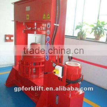 high quality 80 Ton tyre press forklift assemble & disassemble solid tyre machine