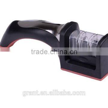 wo Stages (Diamond & Ceramic) Kitchen Knife Sharpener ,Sharpening Stone Household Knife Sharpener photo-6