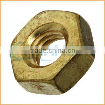 Chuanghe supply high quality brass hex ring nut