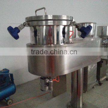 China Factory Direct Supply Semi Automatic Poor Fluidity Paste Pressure Filling Machine With Lip Closed photo-3