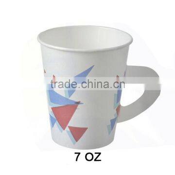 China High Quali ty Hot Drink Paper Cup With Handle