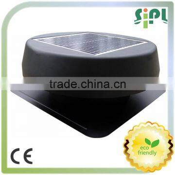 High Efficient Flat Embedded Solar Panel 12'' Air Duct Turbine Solar Attic Ventilation Fan photo-5