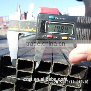 Q195 Cold Rolled Black Square Steel FurnitureTube