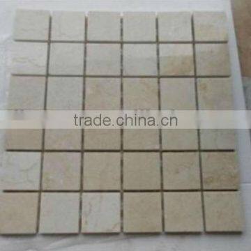 Hot Quality Marfil Cream Marble Mosaic Tiles photo-2