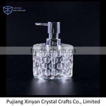 Wholesale prices superior quality crystal bottle for liquid 2016