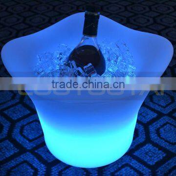 PE Plastic Whaterproof Illuminated Led Ice Bucket photo-4