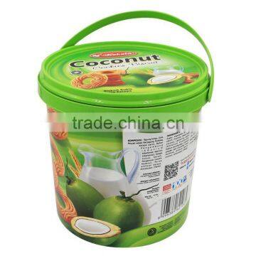 400g Custom IML Plastic Cracker Container,Manufacturer of Plastic IML Packaging Products photo-5