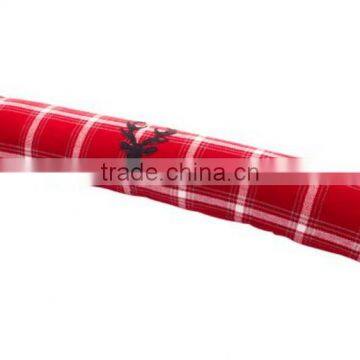 Store More Simple Design Polyester and Cotton Red Strip Door Stop photo-2