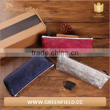 latest design dupont tear resistant tyvek material pencil case reusable custom tyvek bag