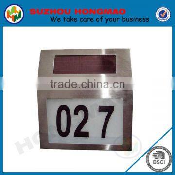 Morden Design Stainless Steel 3D Numbers for House Door in Front Arial and Size 180mm photo-3