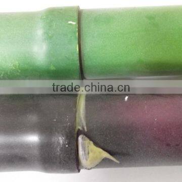 Artificial Lucky Bamboo Pole,real Trunk Bamboo Branches With Plastic Leaves photo-3