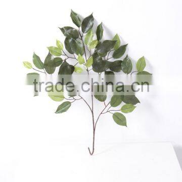 SJ070905 Artificial Hanging Ficus Tree Leaf/banyan Tree Leave Craft photo-6