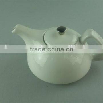 tea pot,ceramic tea pot with lid,cheap ceramic white tea pot with lid