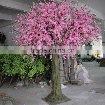 Flowers Plant Type Fiberglass Material Artificial Cherry Blossom Trees photo-2
