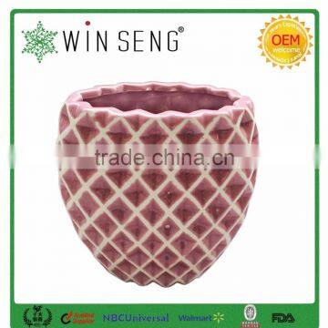 Top Quality Elegant European Edged Ceramic Vase Home Decor