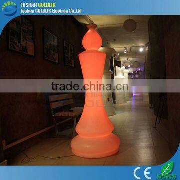 Music Control Garden Decorative Garden Tall Chess Illuminated LED Light Queen photo-2