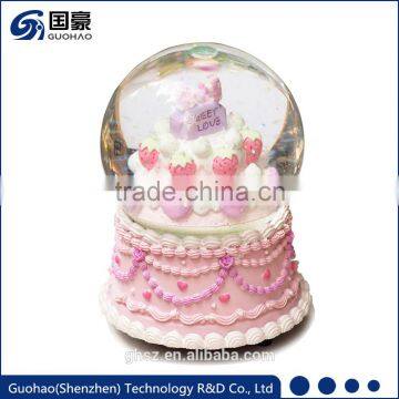 Our Unique Wedding Day Diamend Ring Snow Globe photo-6