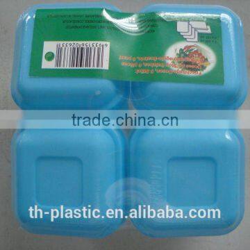 4pcs Mini Container Plastic Food Storage Box photo-2