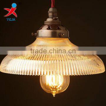 American simple pendant light, the lamp with light
