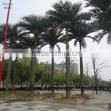 Cheap Palm Tree Fiberglass Palm Tree Decorative Indoor Palm Tree photo-4
