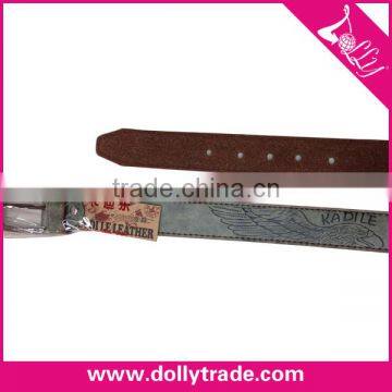 Men Casual Grey PU Belt