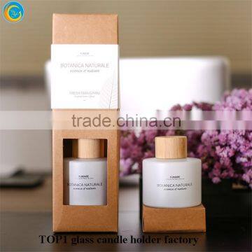 Empty Round Glass Fragrance Diffuser Bottles photo-2