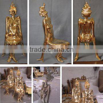 MD-0010-05 Home Decor Furniture Beauty Electroplating Chair photo-4