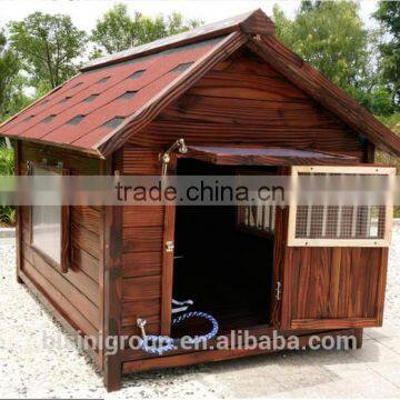American Style Luxury Cheap Large Luxury Prefab Wooden Dog House For Sale photo-4