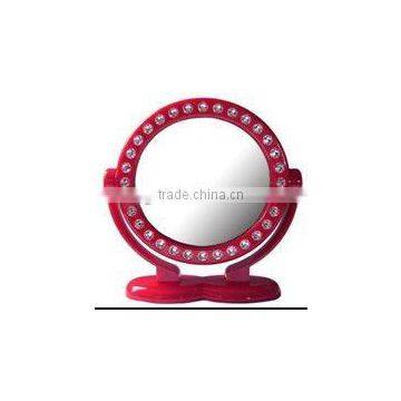 Round Table Cosmetic Mirror with two sides