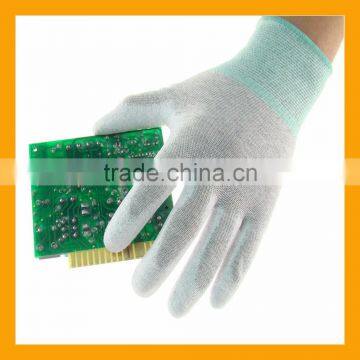 PU Palm Fit Carbon Fiber Antistatic ESD Gloves photo-2