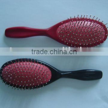 Plastic hair brush