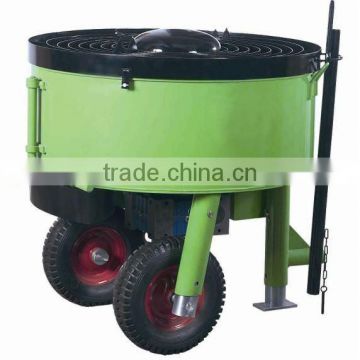 Cement pan mixer