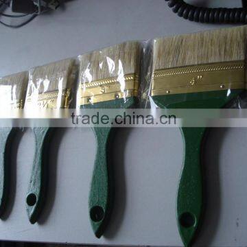 101G White Bristle Wooden Handle Paint Brush photo-2