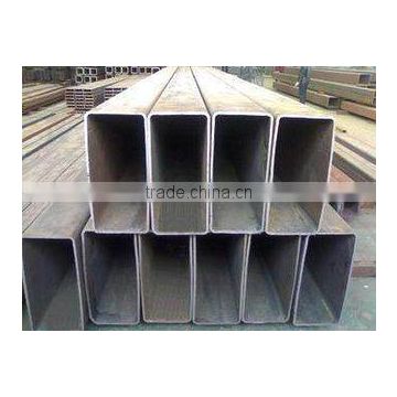 Black Q195 Q235 Q345 steel galvanized square pipe/tube