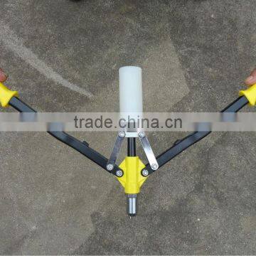 18'' Professional Industry Heavy Duty Double Hand Riveter Gun With A Collecting Bottle/hand Rivet Nut Tool photo-2