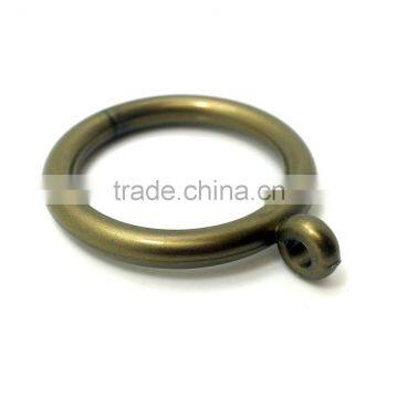 Anti Brass Plastic Curtain Pole Rod Ring, ID34mm/OD46mm & ID26mm/OD33mm photo-3