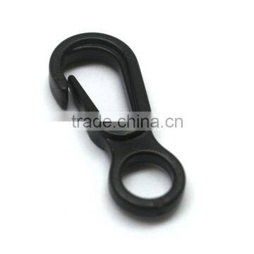 Plastic Glove Hook, POM Plastic Hook, Small Size Plastic Hook For Glove, 34mm Black Plastic Hook photo-3